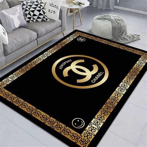 round chanel rug|chanel inspired rugs.